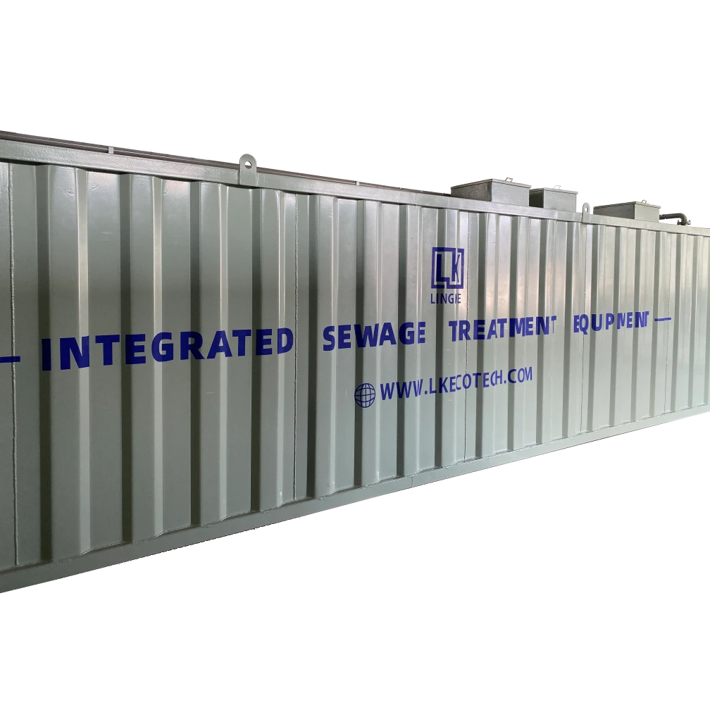 80 M³/d Packed Wastewater Treatment Equipment