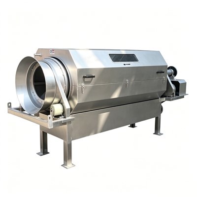 Rotary Drum Screen Filter For Wastewater Treatment
